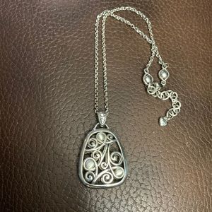 Brighton 16” adjustable necklace, reversible.